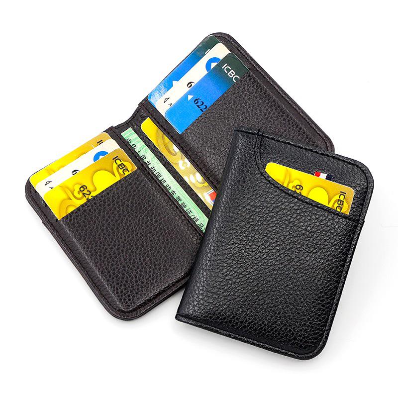 Men's Slim Multifunctional Card Holder - Ultra-thin Wallet Clip & Card Sleeve