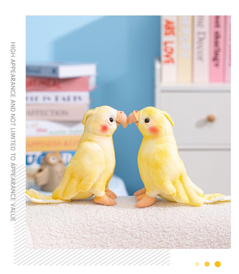 Cross-Border Yellow Parrot Plush Toy - Cute, Comforting Doll and Hot-Selling Animal Plush