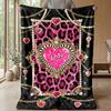 Leopard in Tropical Jungle 1 Theme blanket Lightweight Warm Flannel Blanket Decorative Throw Blanket for Home Decoration