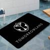 T-Tomorrowland Music Logo Tappeto per Corridoio Stile INS Morbido Pavimento per Camera da Letto Tappetino per Lavanderia Casa Tappeti Antiscivolo per Zona Comodino