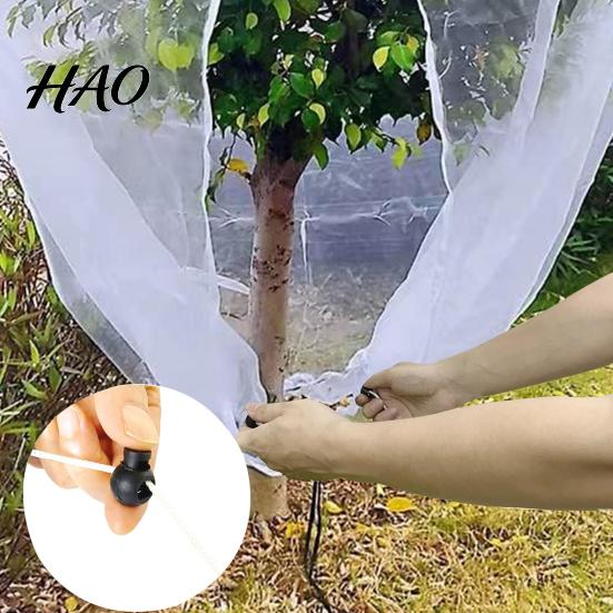 Plant Mesh Cover Bag Garden Insect-proof Full Protection Drawstring And Zipper Closure Pest Barrier for Fruit Tree Anti Birds Cicadas Blueberry Bushes