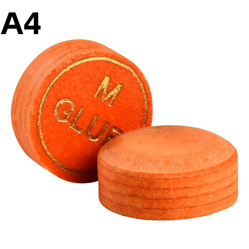 1 Pz 14Mm Ss/S/M/H Punta Stecca Qualità Biliardo Pool Cuoio Punta Stecca Nove Palle Testa Stecca Punta Stecca Snooker Accessori Biliardo