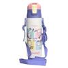 Skater Kids Water Bottle SDC4-A 470ml Insulated Stainless Steel Snoopy Skateboard Design Lightweight Sports Boys and Girls