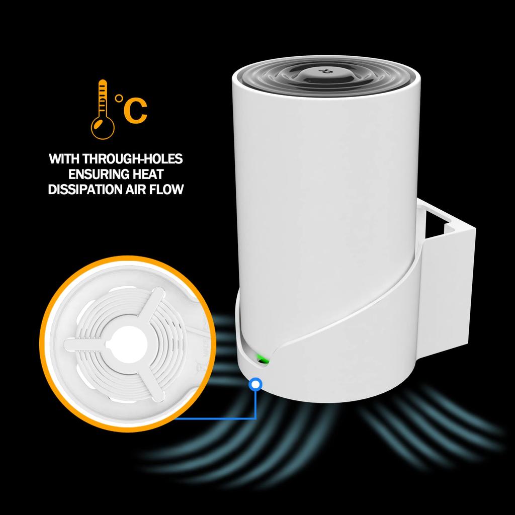 Wall Mount Whole Home Web 6 System for Wall Mount Bracket Holder for Cable Easy Installation 3 Bangcheer-Deco Wi-Fi X68/XE75/AXE5300, Space-Saving