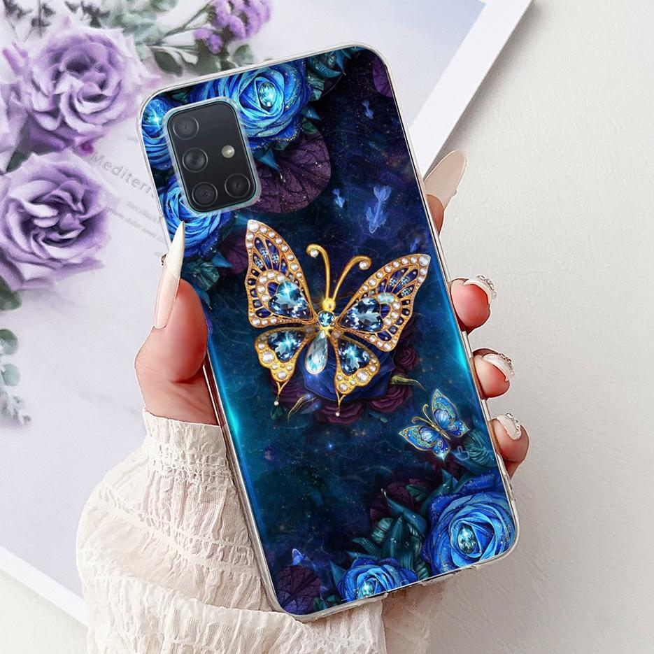 For Samsung Galaxy A31 A51 A71 Case A315F A515F A715F New Luxury Painted Cover Soft Silicone Case For Samsung A51 A 31 71 Fundas