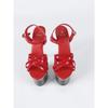 Women Platform Dance Sandals  Fashion Nightclub High 18CM Car Model Transparent Crystal Sexy Sandals LFD-10368-Q12025