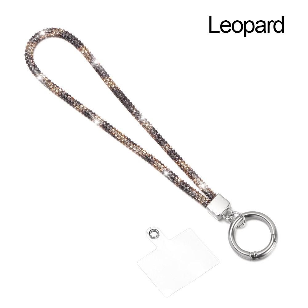 

Luxury Bling Bling Keychain Bright Rhinestone Phone Lanyard Wrist Straps Hanging Cord Diamond Crystal Anti-lost Rope