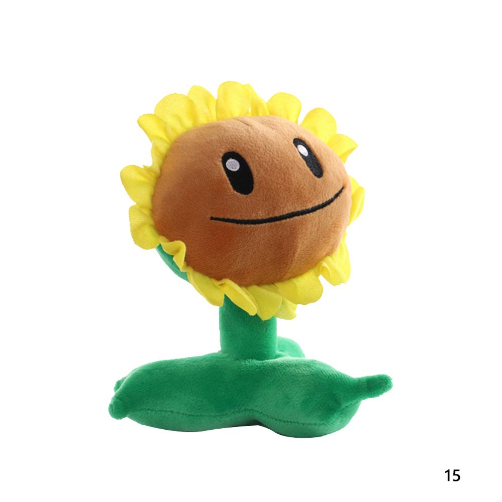 15cm Game PLANTS VS. ZOMBIES PVZ Soft Stuffed Toys Plant Cartoon Soft Plush Dolls Toy Plushie Doll Xmas Gift For Kids
