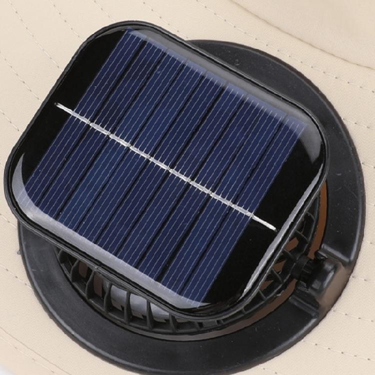 For Camping and Hiking Solar Fisherman Hat Waterproof Breathable Nylon Adjustable Size Portable Design Comfort