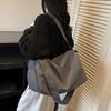 Casual Large-Capacity Nylon Canvas Bag Women'S Fashion Shoulder Bag Versatile Messenger Travel Bag