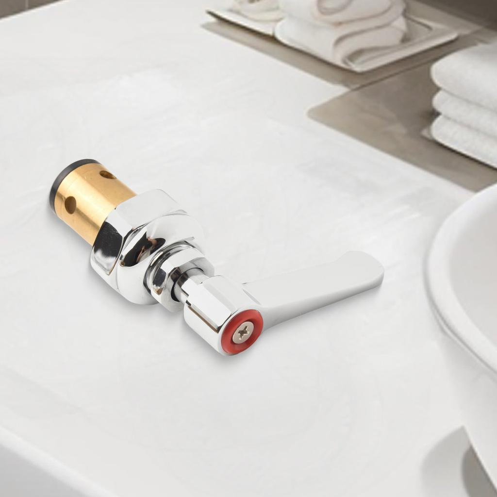 Valve Core Faucet Handle Smooth Spindle Assembly T Amp S Brass User Friendly Design 002713-40 Bathroom Fixtures
