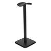 Headphone Stand Rounded Corner Anti Slip Base TPU Tray Sturdy Metal Bar Headset Holder for Home