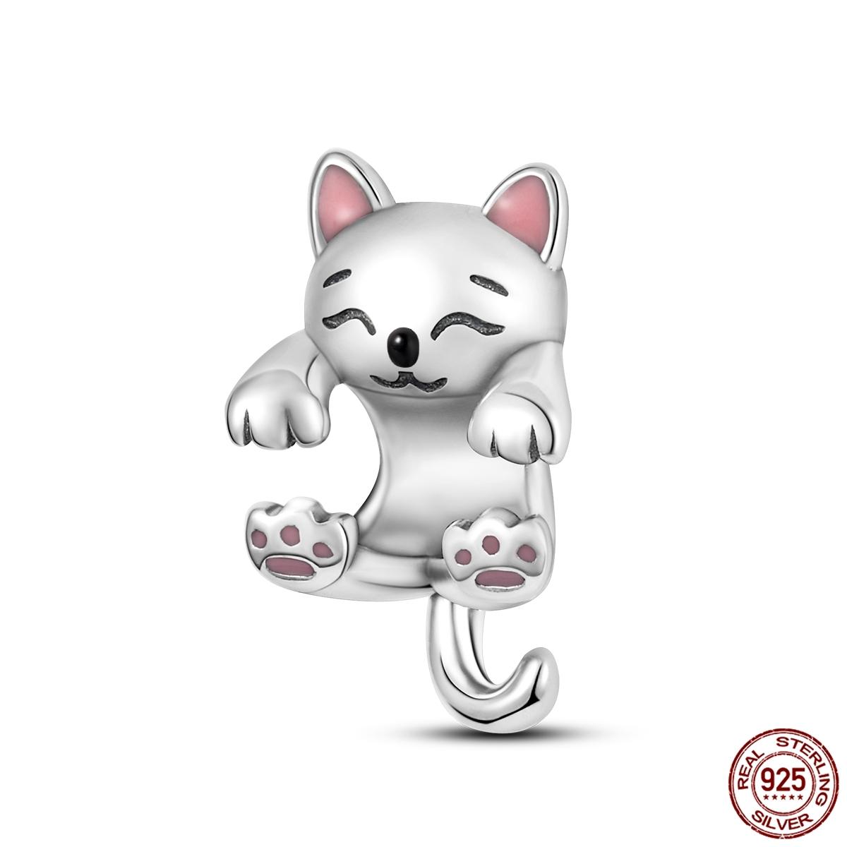 Медные ПодвескиБагажный Кулон Ежик Держит Сердце Бусины Подходят для Panoriginal Браслетов DIY Украшения Подарки