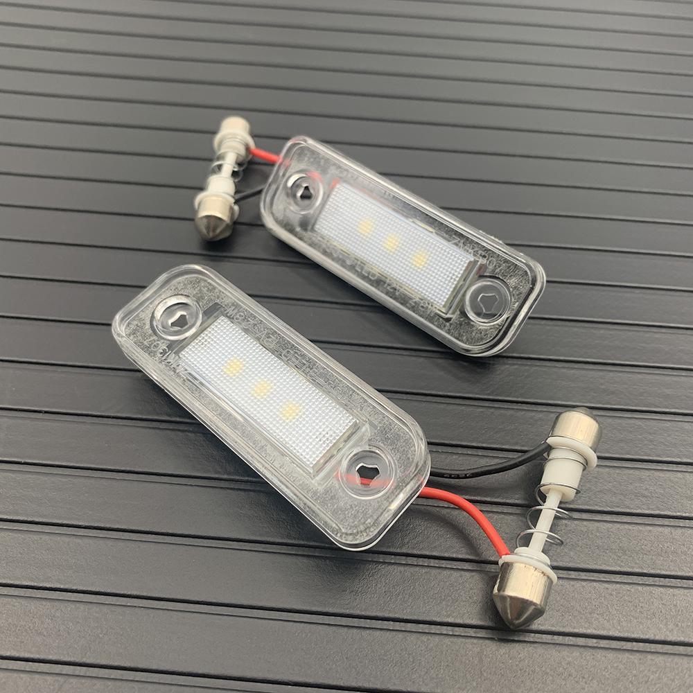 Car License Plate Light Signal Marker Lamp 12V Auto Accessories For Mercedes Benz C-Class T-Model E-Class 2002-2008 CLS SLK