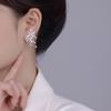 New Able Luxury Copper Zircon Star Same Style Sparkling Nebula Earrings Women's Gift Banquet Jewelry 2024