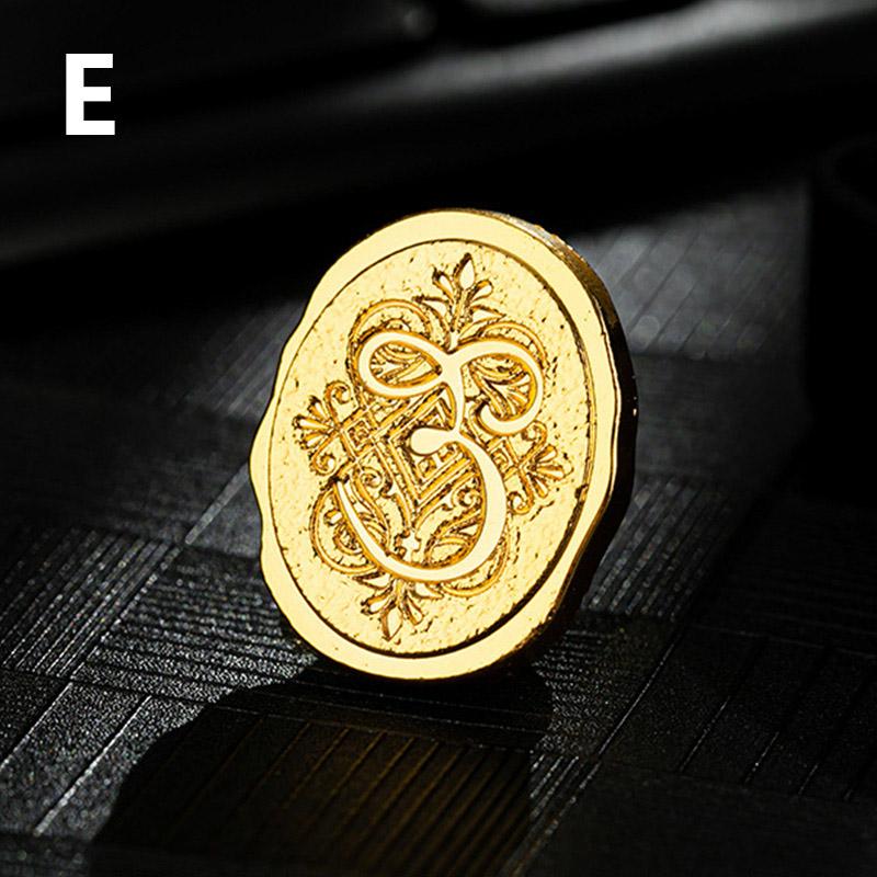 LetterA-Z Wax Seal Stamp DIY Sealing Wax Stamp Head for Scrapbooking Wedding Invitation Photo Album Dedicated Seal Stamp DIY