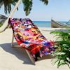 Kirby Cute Art Print Beach Towel, Large Soft Quick Dry Towel for Beach Camping Swimming