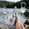 Stainless Steel Fishing Line Cutter Three-in-One Fish Knot Tying Tool  Knot-tying