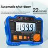 Insulation Resistance Tester 100V  250V  500V  1000V Resistance Tester with LCD Backlight Digital Display Screen