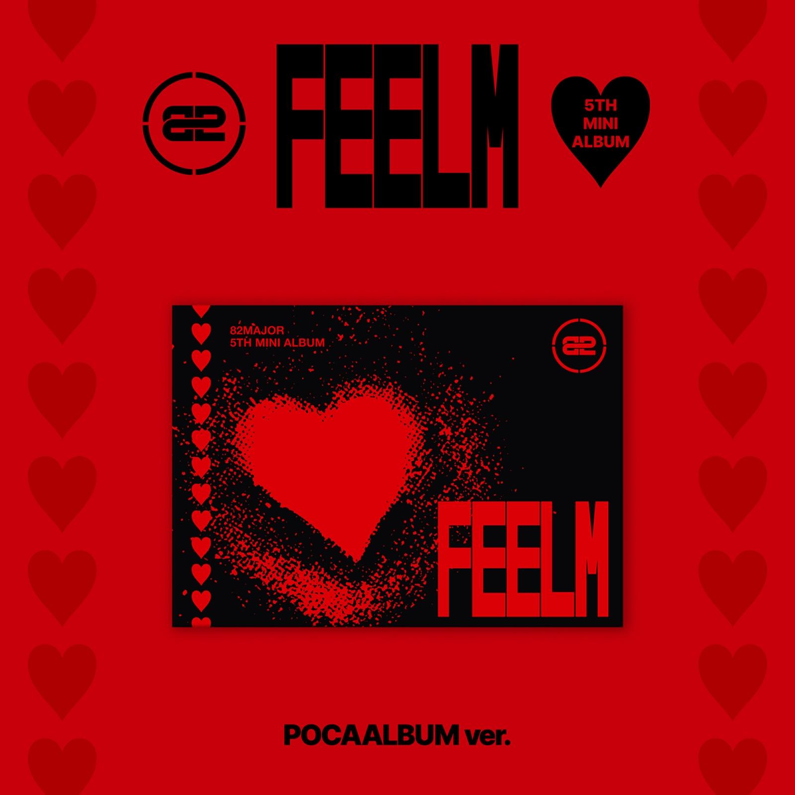 82MAJOR [FEELM] 5th Mini Album (PHOTOBOOK / POCA / KEYRING ver.) POCA ver.