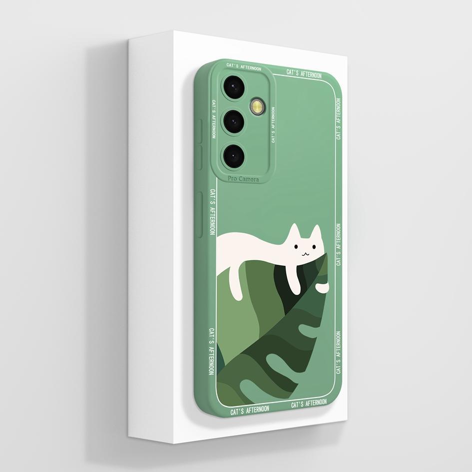 

Чохол для телефону Samsung Galaxy S23 S23+ Plus Ultra S23 FE S 23 Розкішний високоякісний матовий м’який чорний квадратний рідкий силікон для бампера Samsung Samsung S23 FE