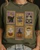 Vintage Halloween Shirt, Retro Halloween Graphic Tee, Ghost Pumpkin Shirt, Spooky Stamp Collage Tee, Cute Halloween Gift, Fall Shirt