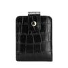Custodia Portatile da Viaggio per Rossetto da Donna con Fantasia Coccodrillo Porta Balsamo Labbra Borsa per Trucco con Specchio Organizer per Cosmetici