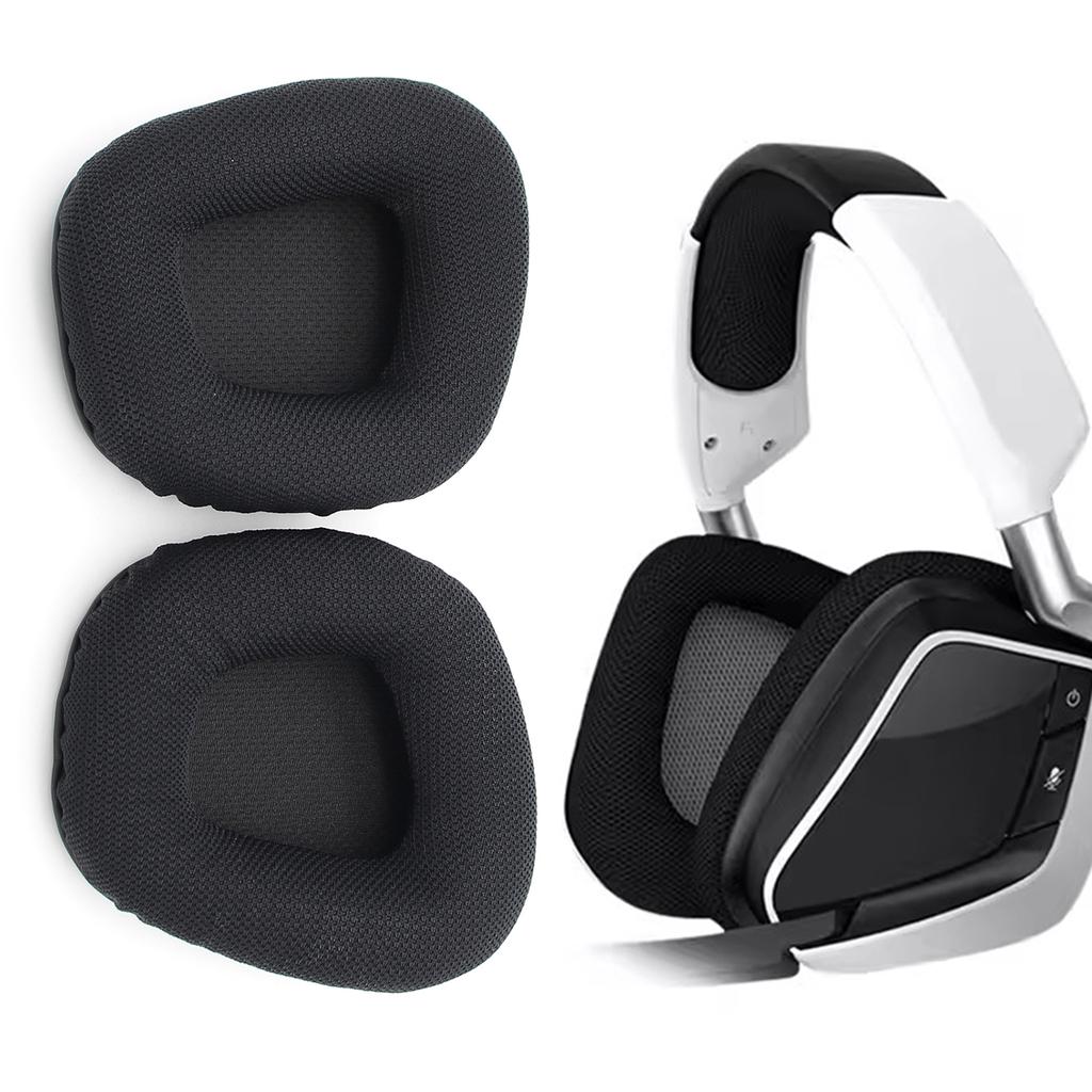 1 Pair Replacement Memory Ear Pads Cushion Cover for Corsair Void Pro RGB Headphone Earmuff Headset Sleeve
