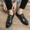 2025 American Style Man Casual Shoes Comfortable Fashion Luxury loafers Men Leather Shoes