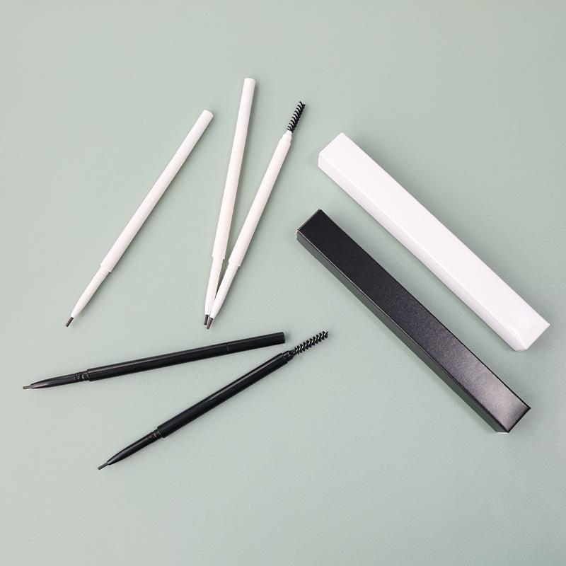 6-Color Dual-Ended Rotating Waterproof Eyebrow Pencil - Sweatproof, Long-lasting, Smudge-proof Bestseller