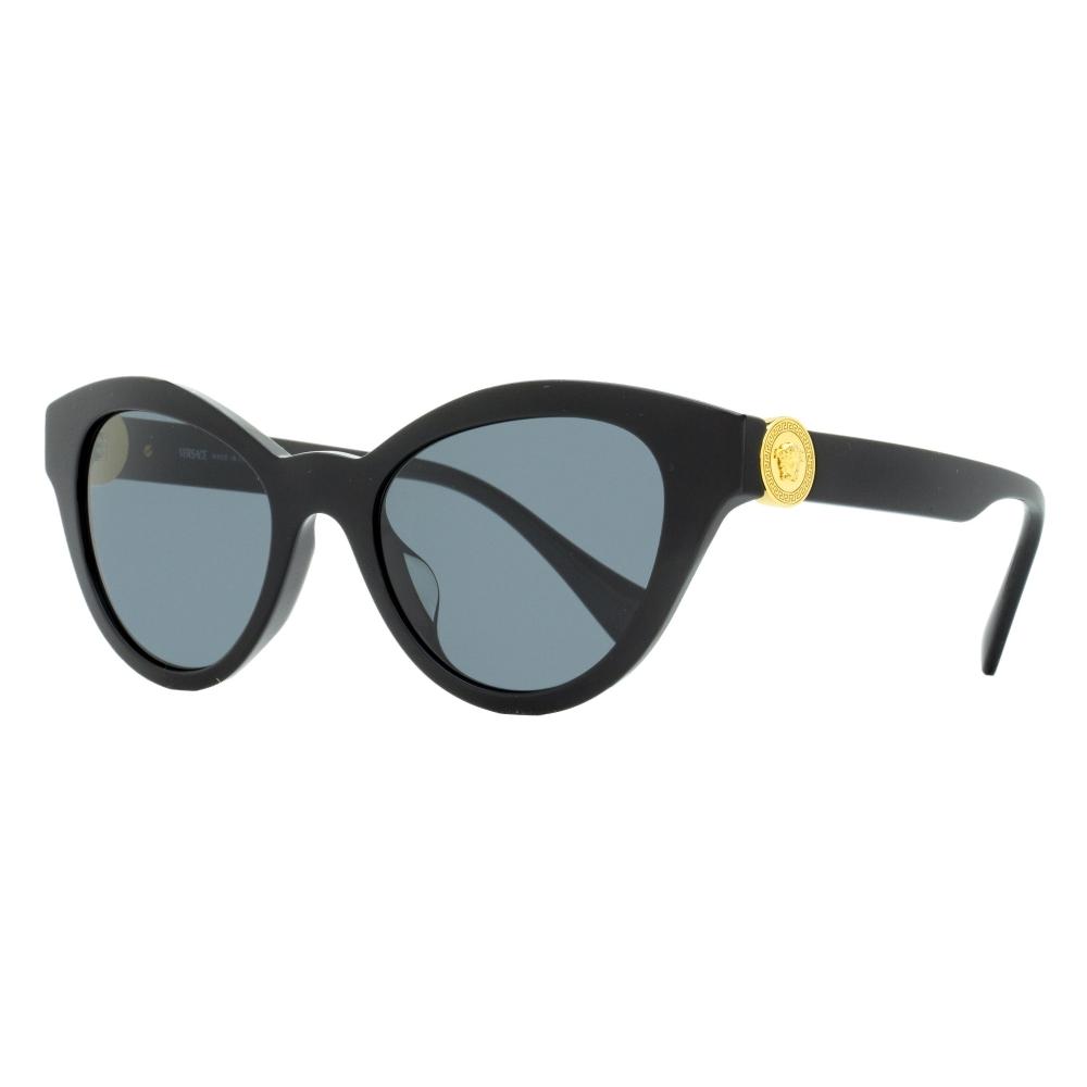 

VerSace Women S Cat Eye SunglaSSeS Ve4435f Gb1 87 Black Gold 52mm Gb1 87