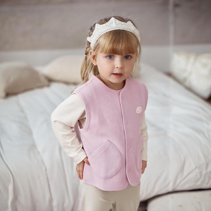 Minibala Cotton Waffle Knit Baby Vest