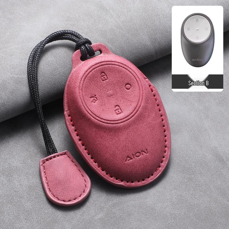 AION Car Key Cover for GAC AION: Compatible with rt, v, and Tyrannosaurus Models - Unisex Design