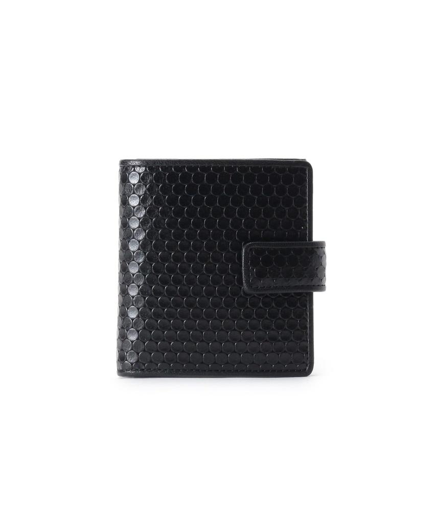 Hiroko Hayashi CARDINALE Slim Bifold Wallet 70941848 Women's Black (019) 00 (FREE)