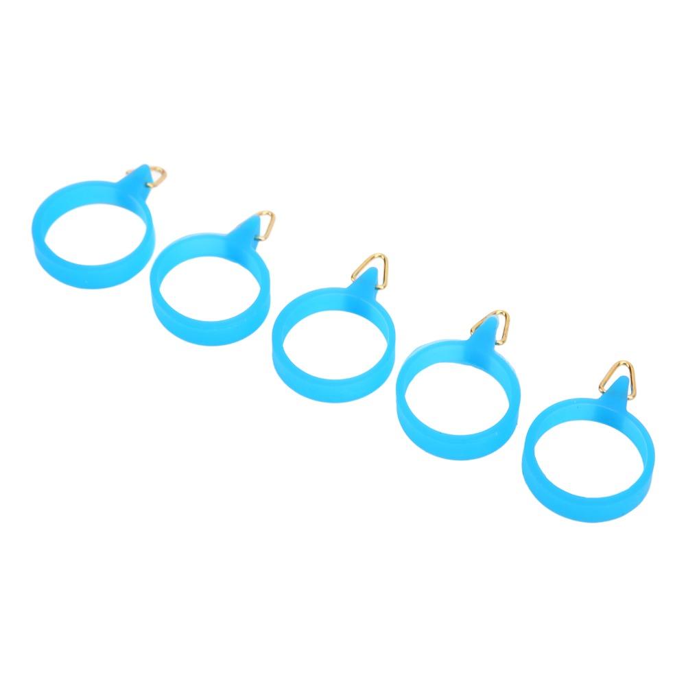 5PCS with Rubber Circle Fishing Rod Hook Holder Fishing Hook Holder  for Outdoor Fishing