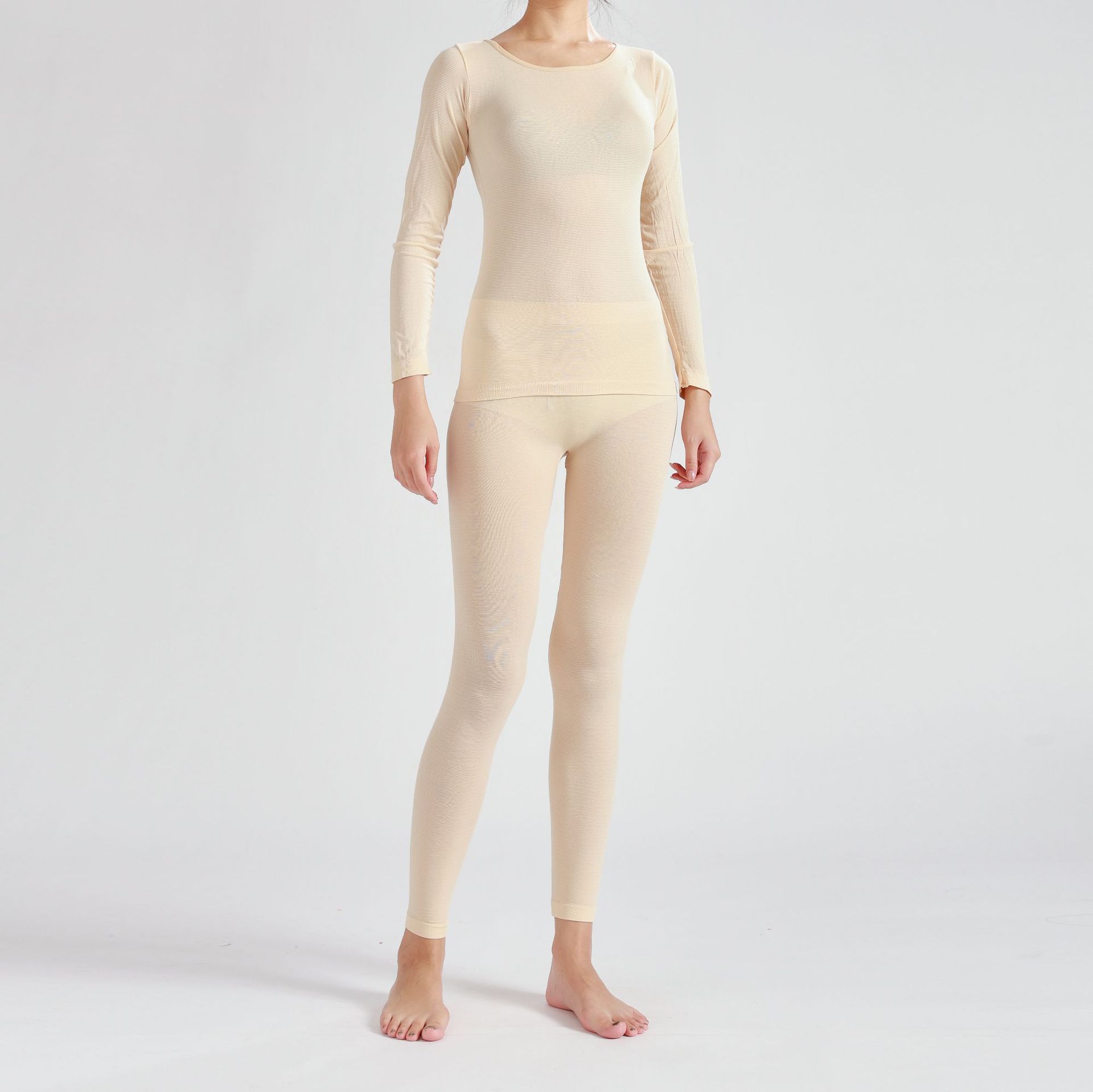 

Комплект термобілизни One Size бежевий