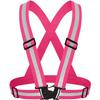 Hot Highlight Reflective Safety Vest Straps Night Running Clothing Vest Adjustable Elastic Band For Adults Children Dropshipping