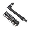L-shaped 1/4 Hexagonal Screwdriver Bit 90 Degree Double Head Handle Screwdriver Socket Set Screwdriver Bit Drill Set