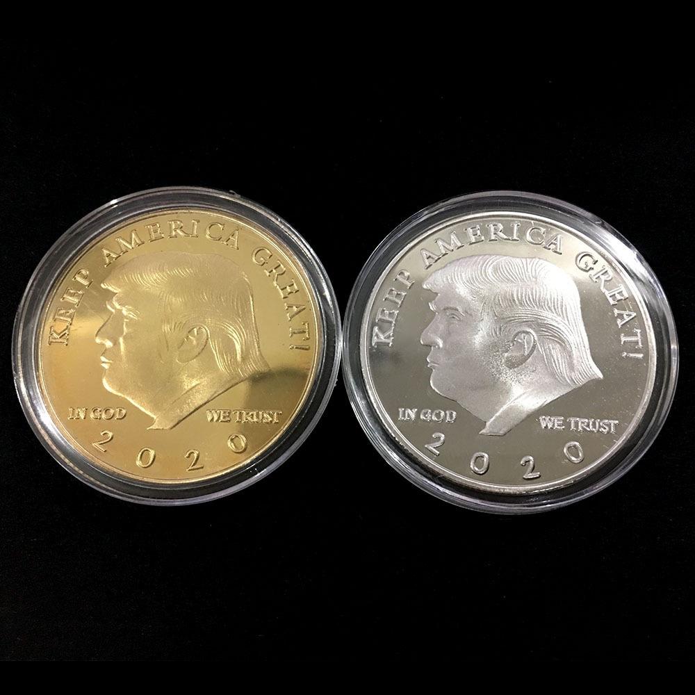 Trump 2020 Coins Keep America Great President Eagle Coin Donald Trump Election Collection Souvenir