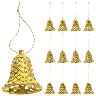 Christmas Bell Tree Decoration Pendant Xmas Hanging Bells Supplies Decorations Vintage