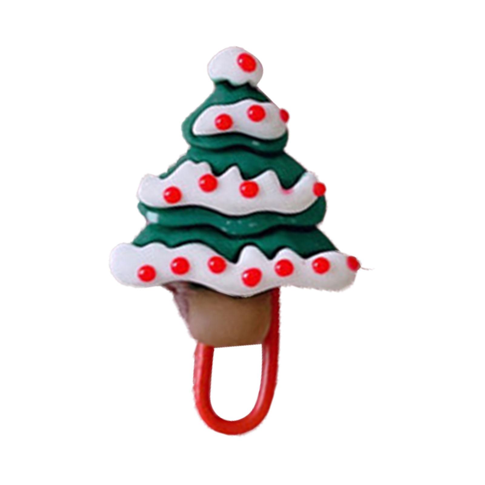 

Рождественская скрепка для бумаг, нержавеющая закладка, зажим для документов, милая скрепка для офиса, детей, студентов