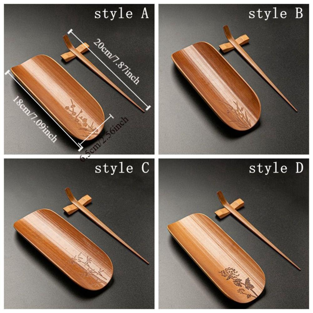 Traditional Tea Tool Set Chinese Tea Scraper Cha Ze Tea Rack  Home