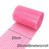 0.2*6M Lovely Thicked Heart Shape Bubble Wrap Shockproof Packaging Buffer Bubble Paper Foam Roll Buffer Packaging Goods Pack