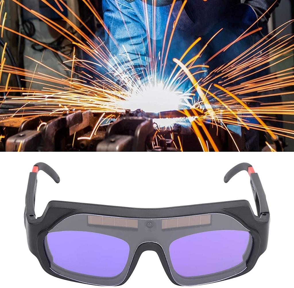 JUTOSU Spawalnicze Spawalnicze Spawalnicze Okulary Ochronne z Maską Spawalniczą i Solarnym Ładowaniem Spawalnicze Spawalnicze W Pełni Pyłoszczelne Praca Łatwa do Automatyczna