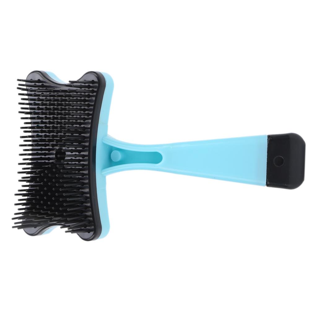 Pets Brush Remove Loose Undercoat and Tangled Hair Improve Blood Circulation for Cat DogBlue