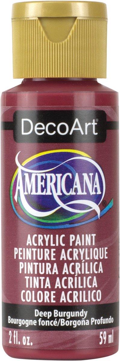 

Акриловая краска Deco Art Americana Глубокий бургундский DA-128 2 унции.
