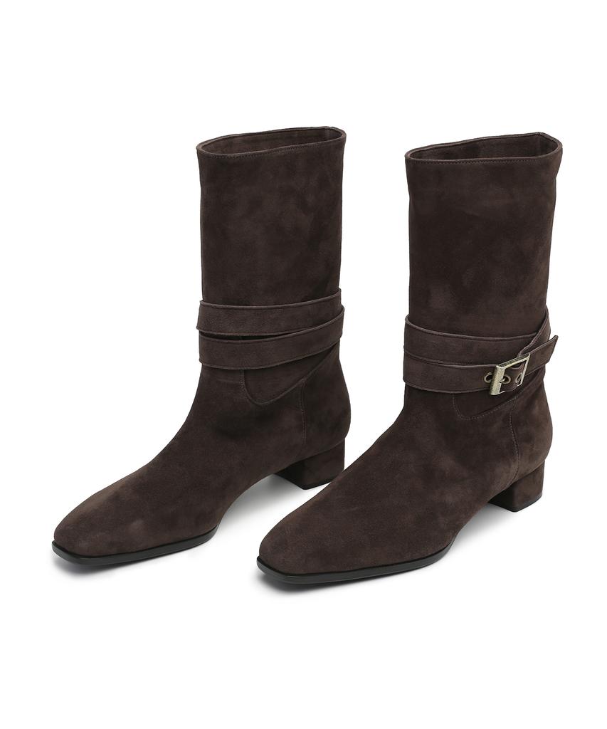 Andbutterum Sonnet_Middle Boots_Deep Boewn(Bf5Cbh24Db)
