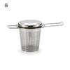 Tea Infuser with Handle Fine Mesh Reusable Anti-rust Household Tea Shop Handheld Tea Leaf  Strainer for Kitchen