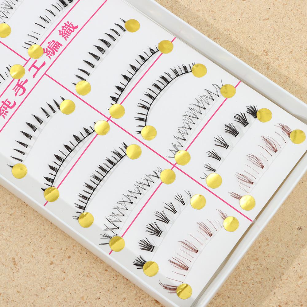 10 Pairs Womens Fake Different Bottom Eye Lashes False Eyelashes Handmade Lower
