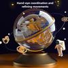 3D Puzzle Ball Maze Toy Children Challenge Obstacle Game Labyrinth Ball 3D Maze Montessori Puzzle Balance Traine Clearance Game